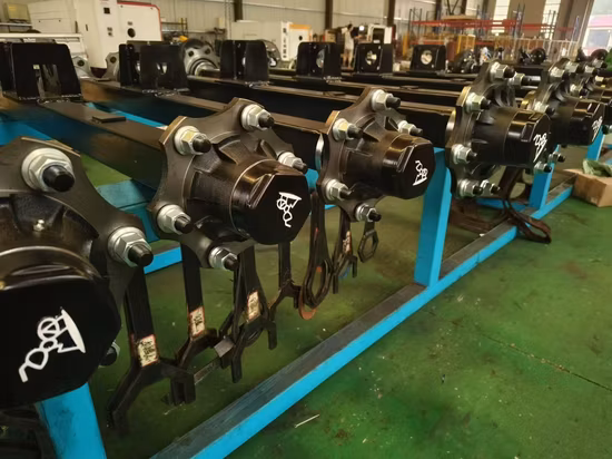 Eixo de reboque de reboque agrícola Eixo de reboque para venda