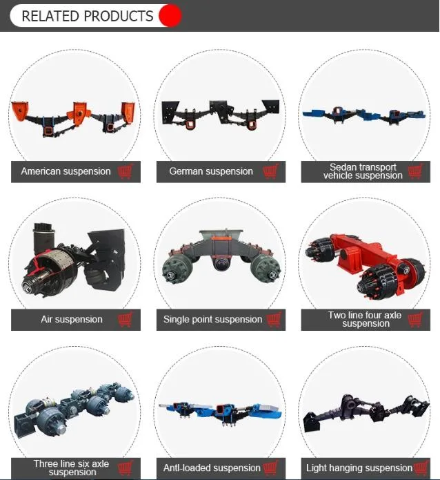 2021 Best Selling Trailer Suspension Bogie Suspension