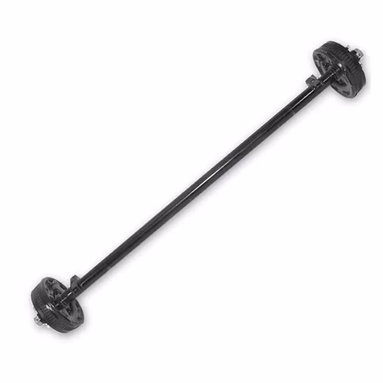 Eixo de reboque pequeno Luen 2000kg Eixo de torção de reboque quadrado agrícola para venda